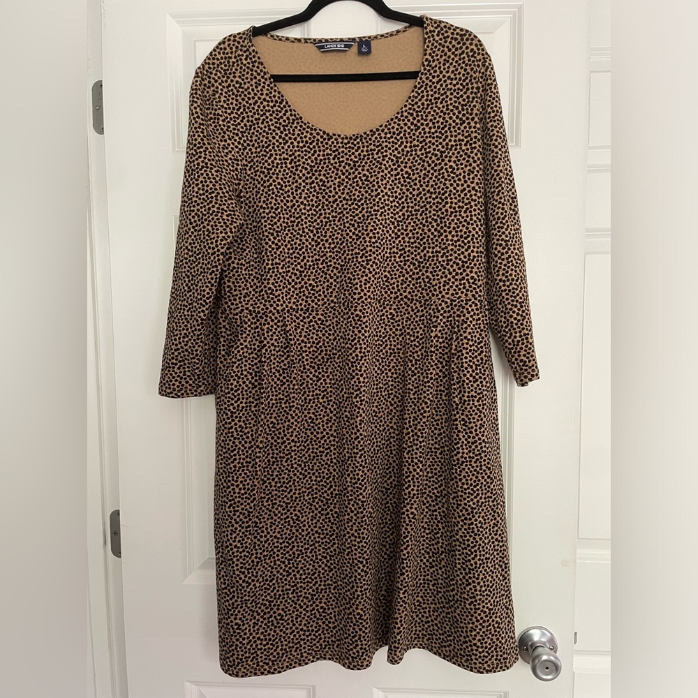Lands End A-line dress